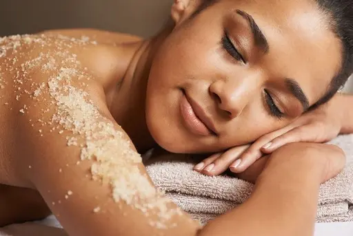 Body Polish/Scrub with Lime Gel and Walnut Scrub - Full Body 