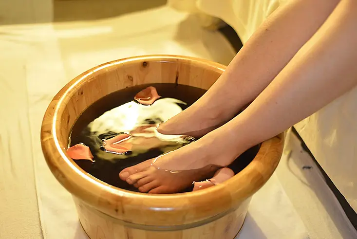 Herbal Foot Bath
