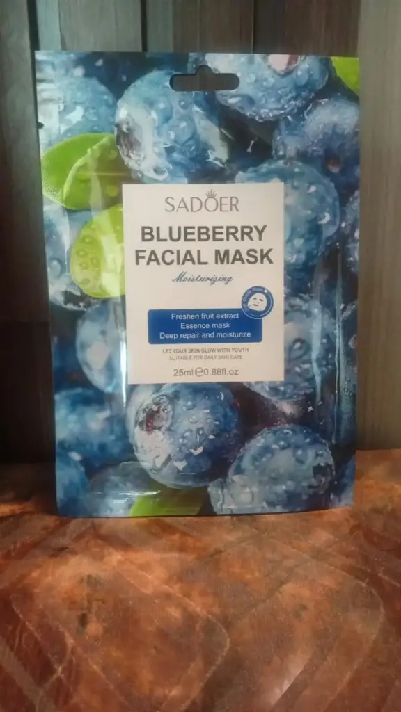 Blueberry Moisturizing Facial Mask