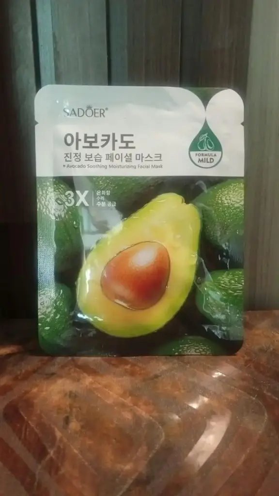 Avocado Soothing Moisturizing Facial Mask